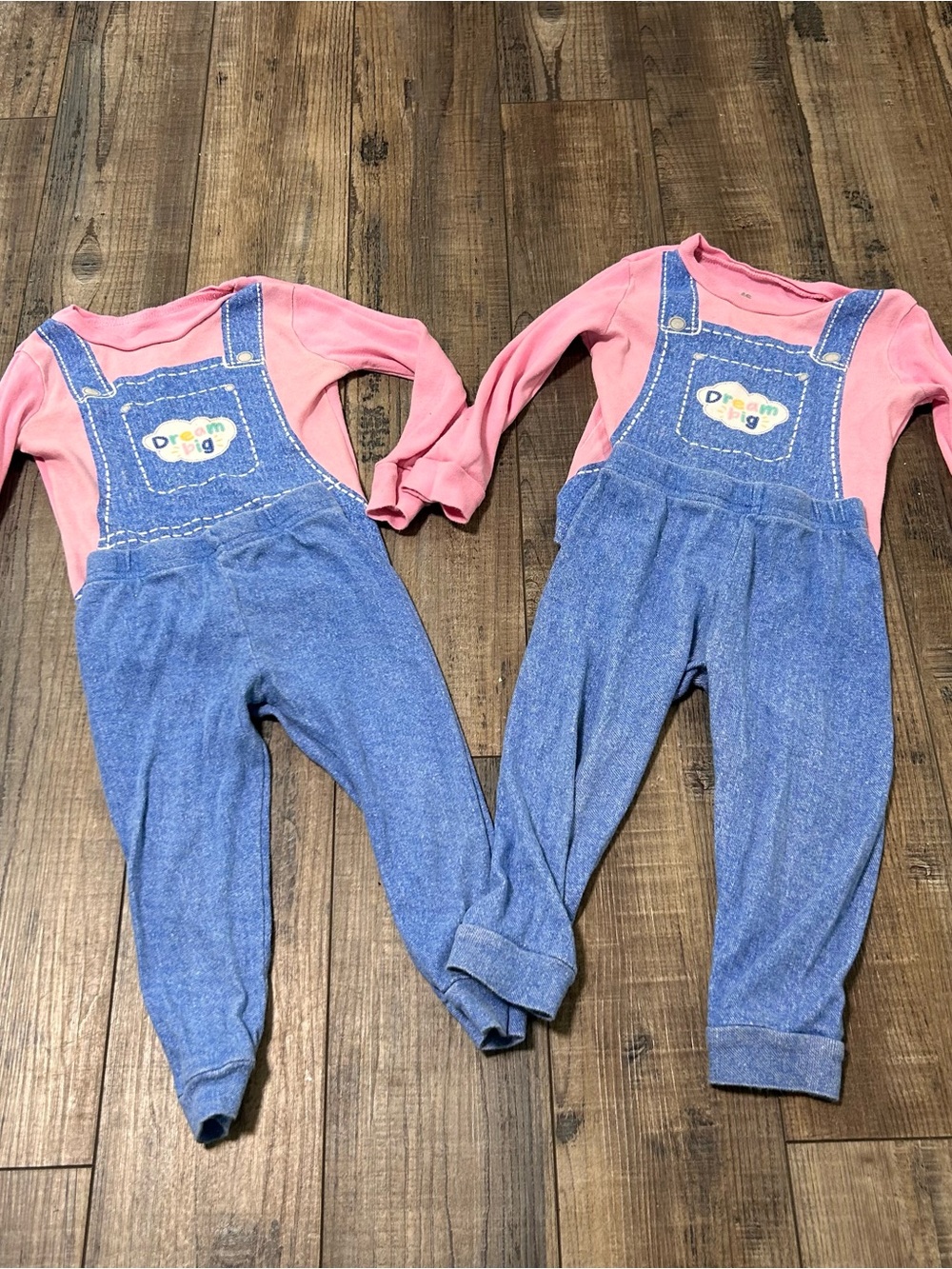 Twin‎ Girls Ms. Rachel Toddler Pajama Set 2-Piece Size 2T 100% Cotton Pjs